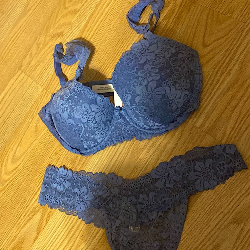 Victoria’s Secret Push Up Bra and Thong - Picture 3 of 3